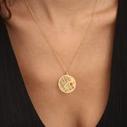 Colar com Mapa Personalizado