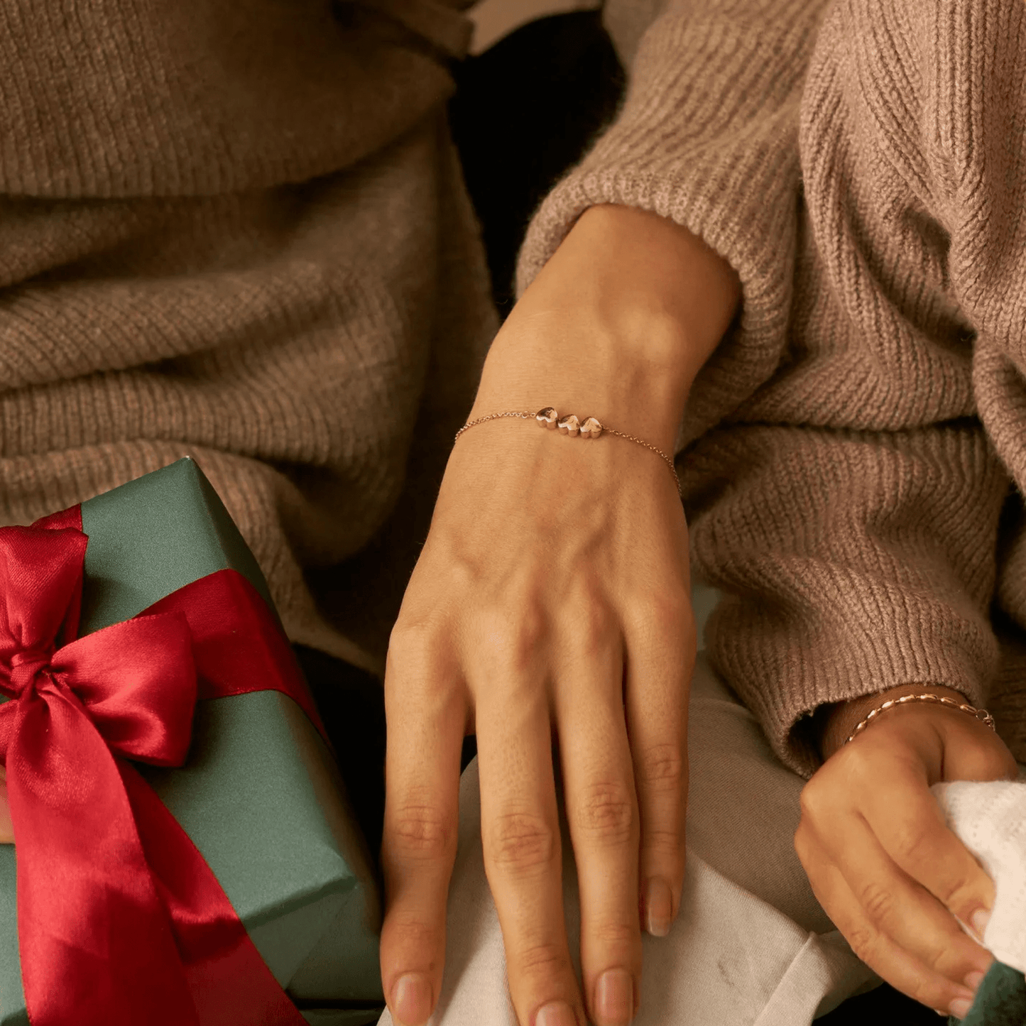 Pulseira em Coração com Inicial Personalizada