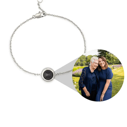 Pulseira em Corrente com Foto Personalizada