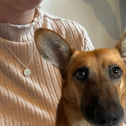 Colar com Rosto de Animal Personalizado