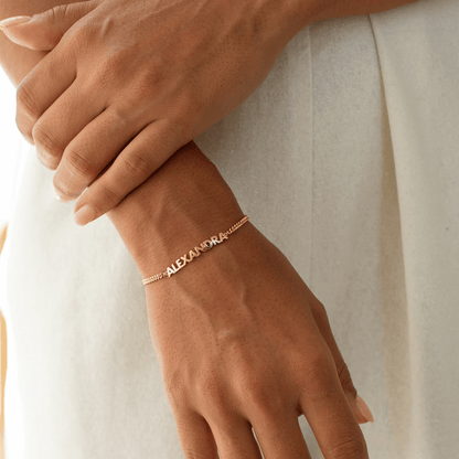 Pulseira com Nome Personalizada