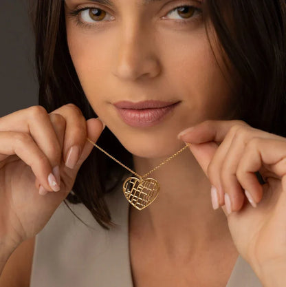 Colar com Mapa Personalizado