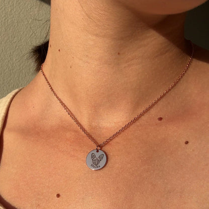 Colar com Rosto de Animal Personalizado